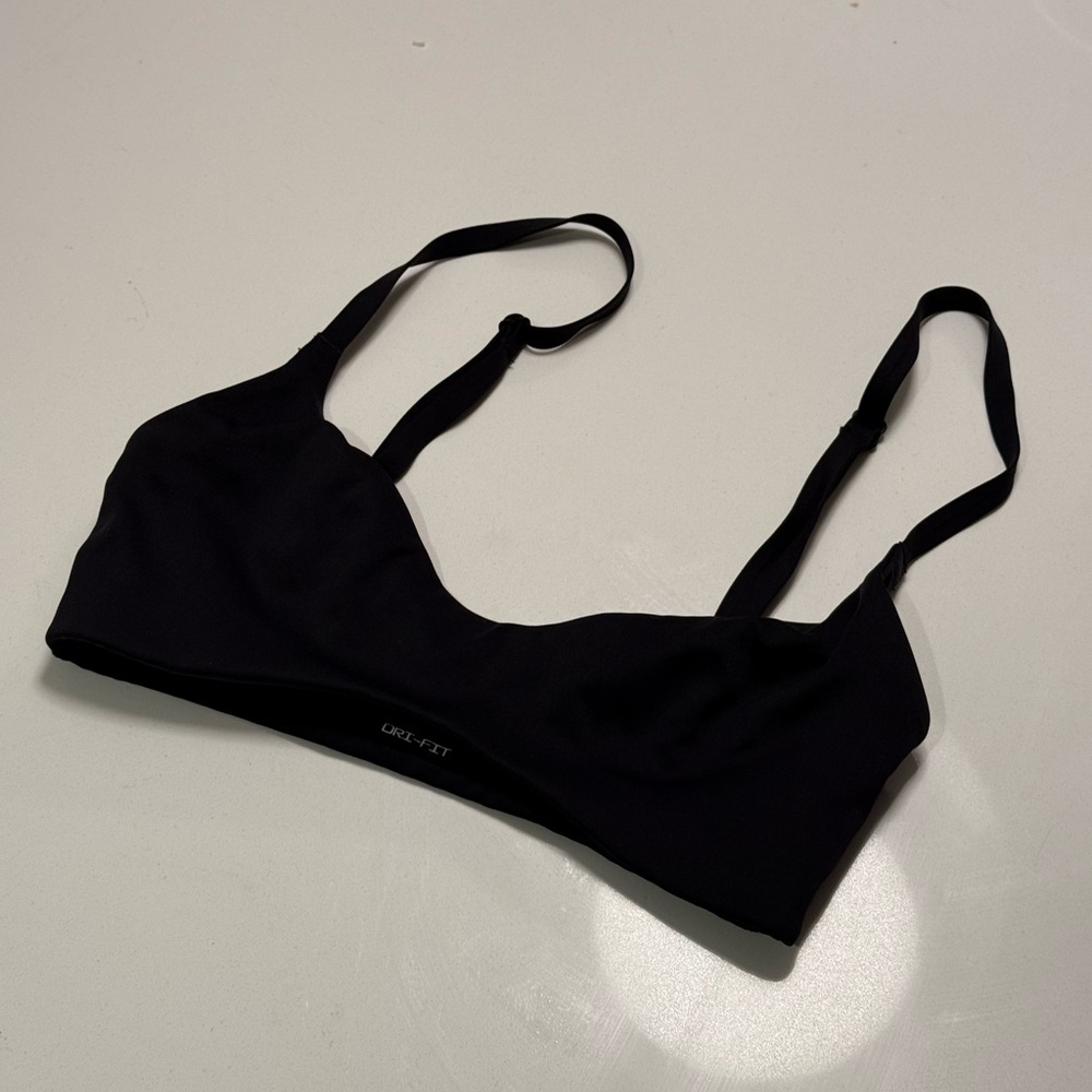 Nike x SKIMS Black Micro Scoop Sports Bra
